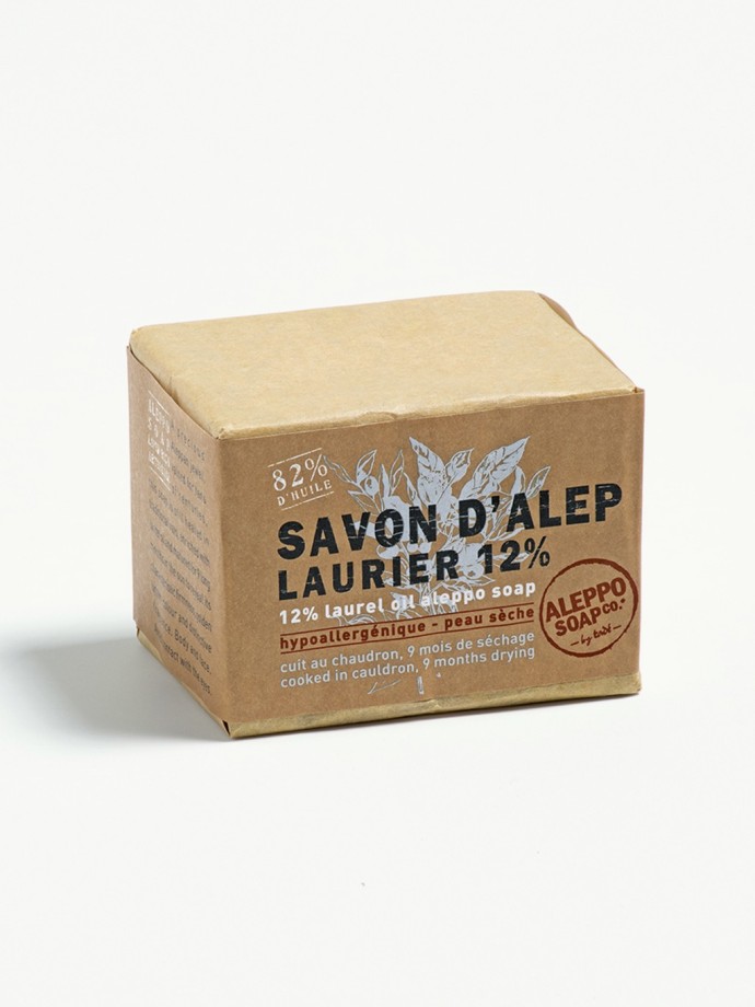 SAVON D'ALEP · Laurier 12%