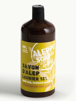 SAVON D'ALEP LIQUIDE · Laurier 12% 1L