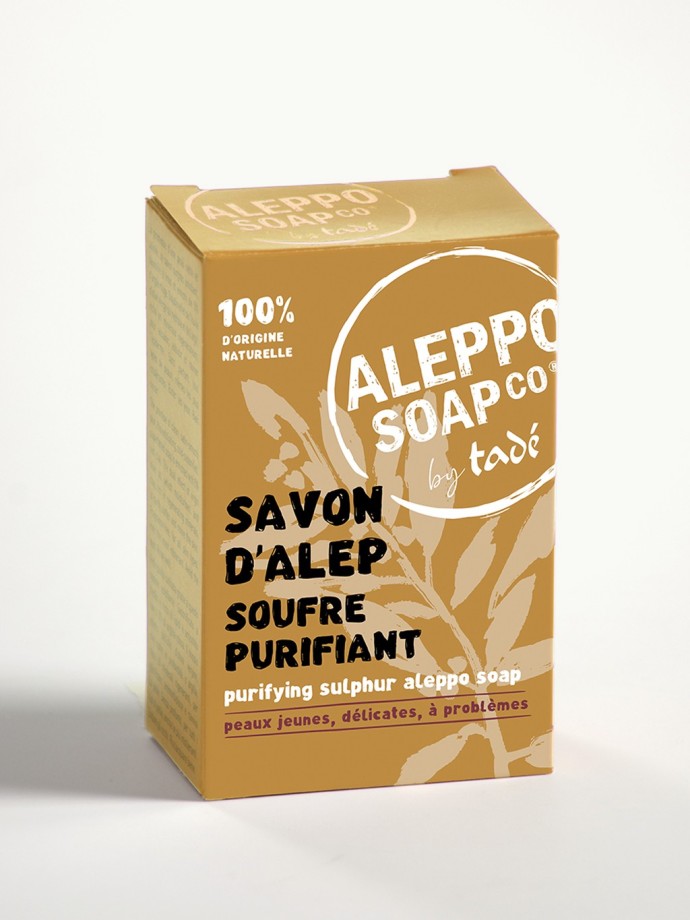 SAVON D'ALEP · Soufre purifiant