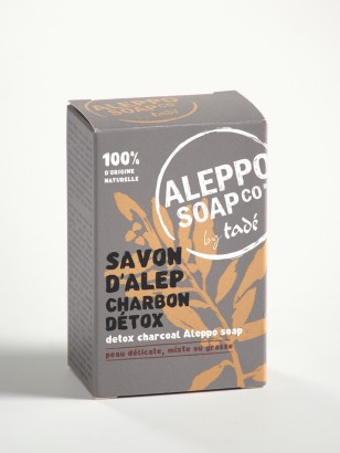 SAVON D'ALEP · Charbon détox