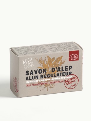 SAVON D'ALEP · Alun régulateur