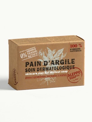 PAIN D'ARGILE · sans savon