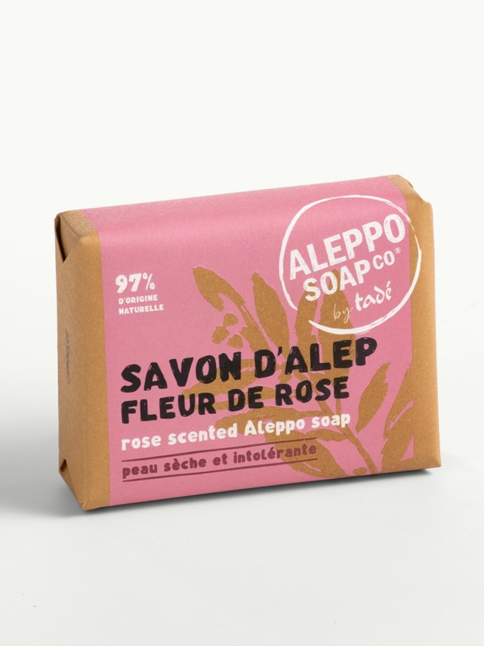 SAVON D'ALEP · Fleur de Rose