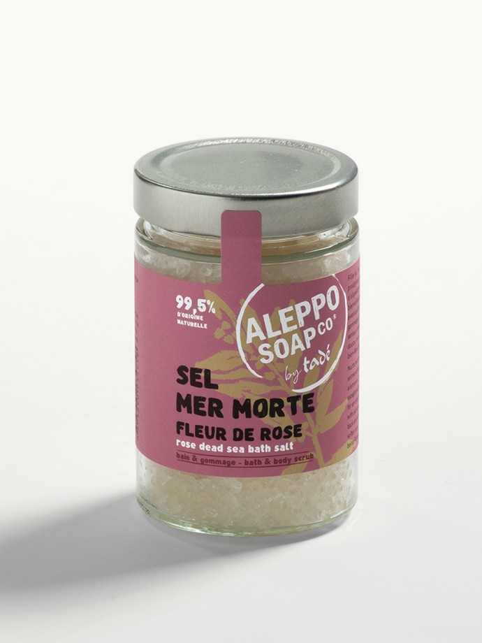 SEL DE LA MER MORTE · Fleur de Rose