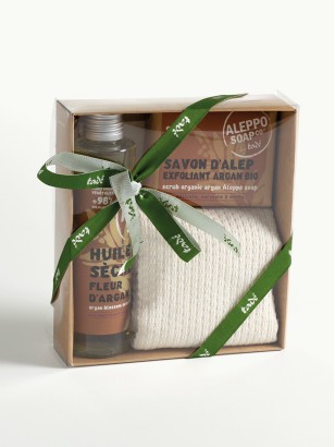 COFFRET FLEUR D'ARGAN · Aleppo Soap Co