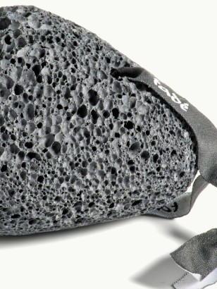 Black pumice stone