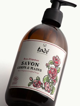 SAVON LIQUIDE BIO · Rose...