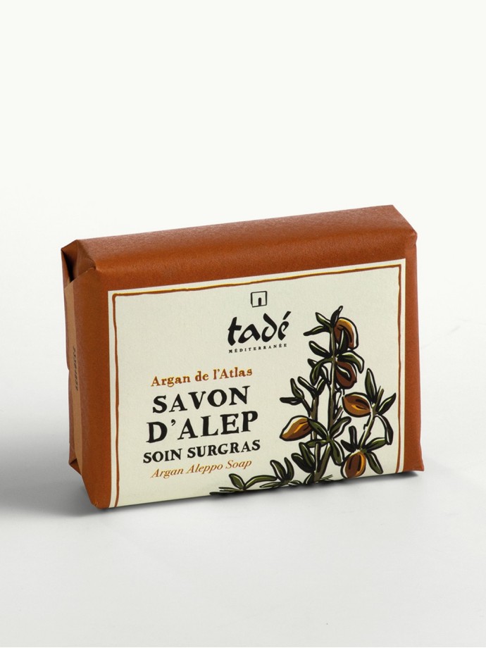 SAVON D'ALEP SURGRAS · Argan de l'Atlas