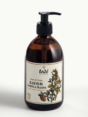 ORGANIC CERTIFIED LIQUID SOAP · Atlas Argan