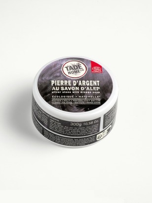 Pierre d'argent au savon d'Alep certifiée Ecodétergent 