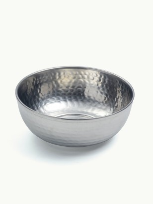 HAMMAM BOWL · Silver aluminum