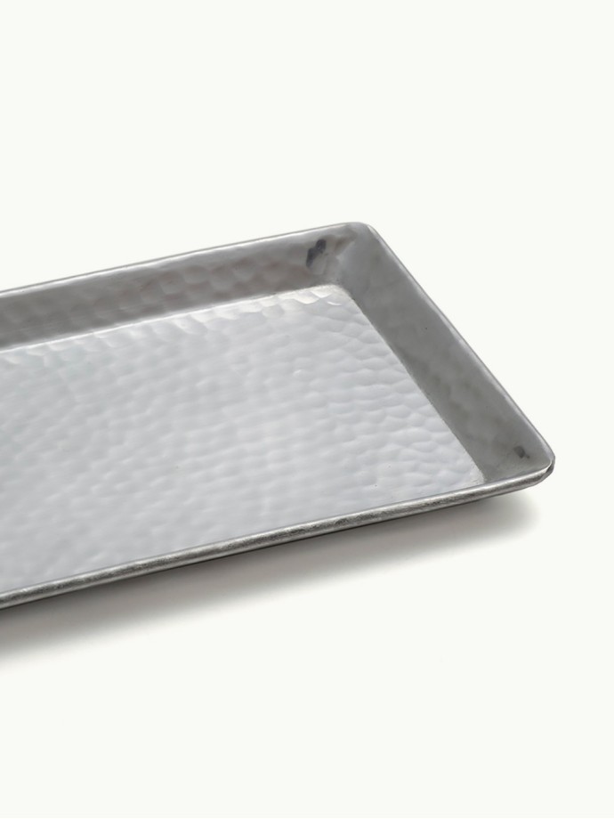 PLATEAU RECTANGLE · Aluminum argent