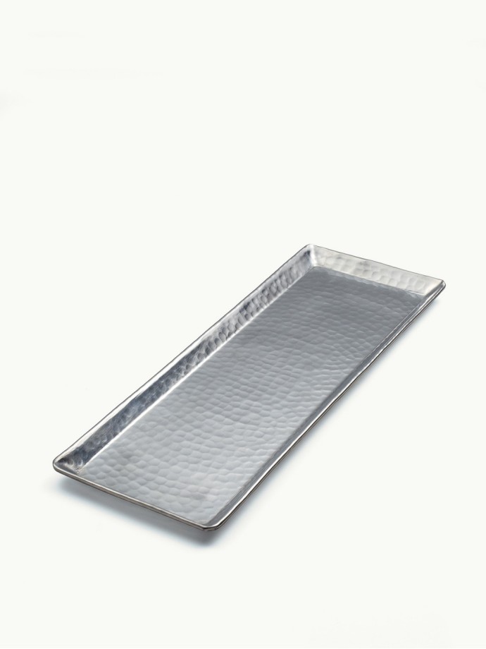 GRAND PLATEAU RECTANGLE Aluminium argent