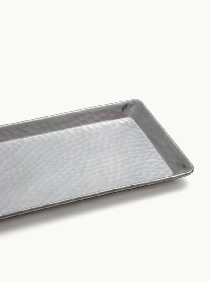 GRAND PLATEAU RECTANGLE Aluminium argent