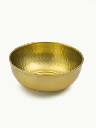 HAMMAM BOWL · Golden Brass