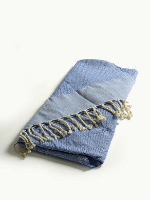 HAMMAM BLUE TOWEL · Organic...